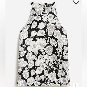 J. Crew Amber linen top in classic floral